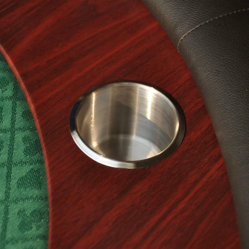 Modern 96-Inch Wooden Poker Table With U Shape Legs, Drop Box And Chips Tray (SAK83109) by SAKSBY WHOLESALE