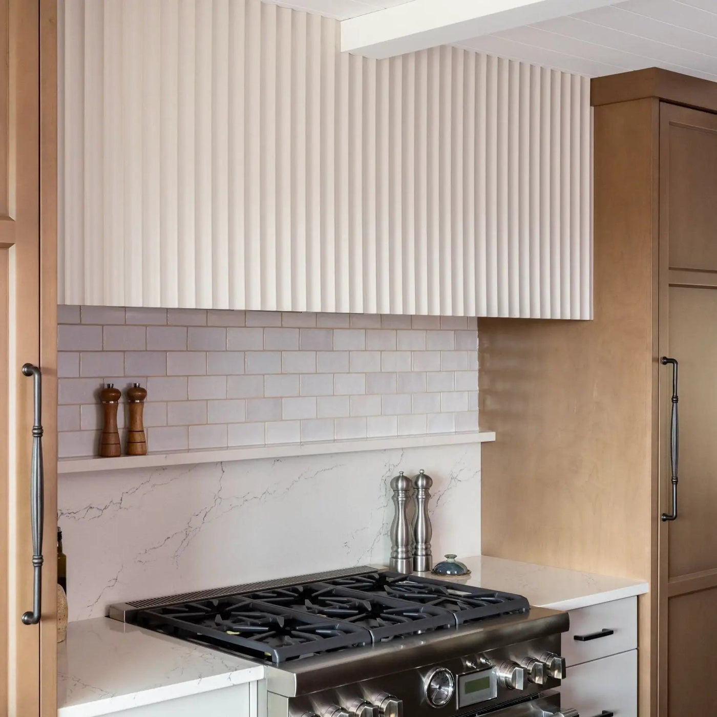 Paintable Fluted Wall Panels by andor willow