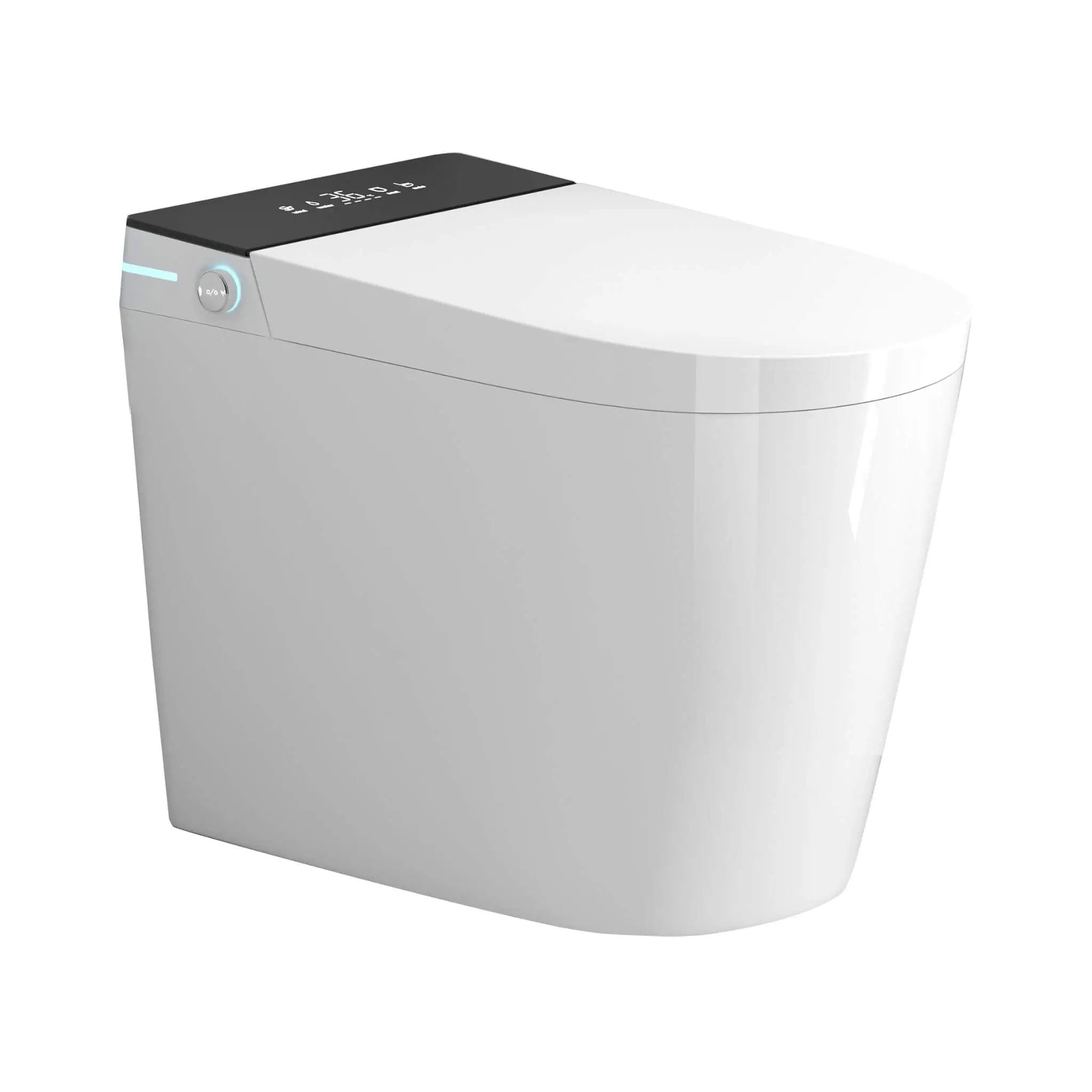 Nuvia Modern Compact Smart Tankless Toilet With Bidet, Auto Open, Auto Flush, Heated Seat And Air Dryer (SAK51990) by SAKSBY WHOLESALE