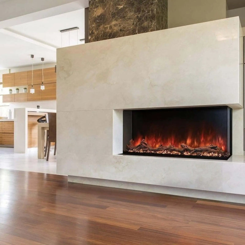 Modern Flames Landscape Pro Multi 120-Inch Linear Multi-Sided Electric Fireplace [LPM-12016V2] (SAK32876) by SAKSBY WHOLESALE