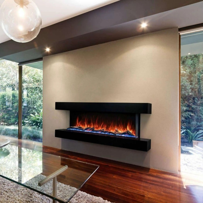 Modern Flames Landscape Pro Multi 120-Inch Linear Multi-Sided Electric Fireplace [LPM-12016V2] (SAK32876) by SAKSBY WHOLESALE