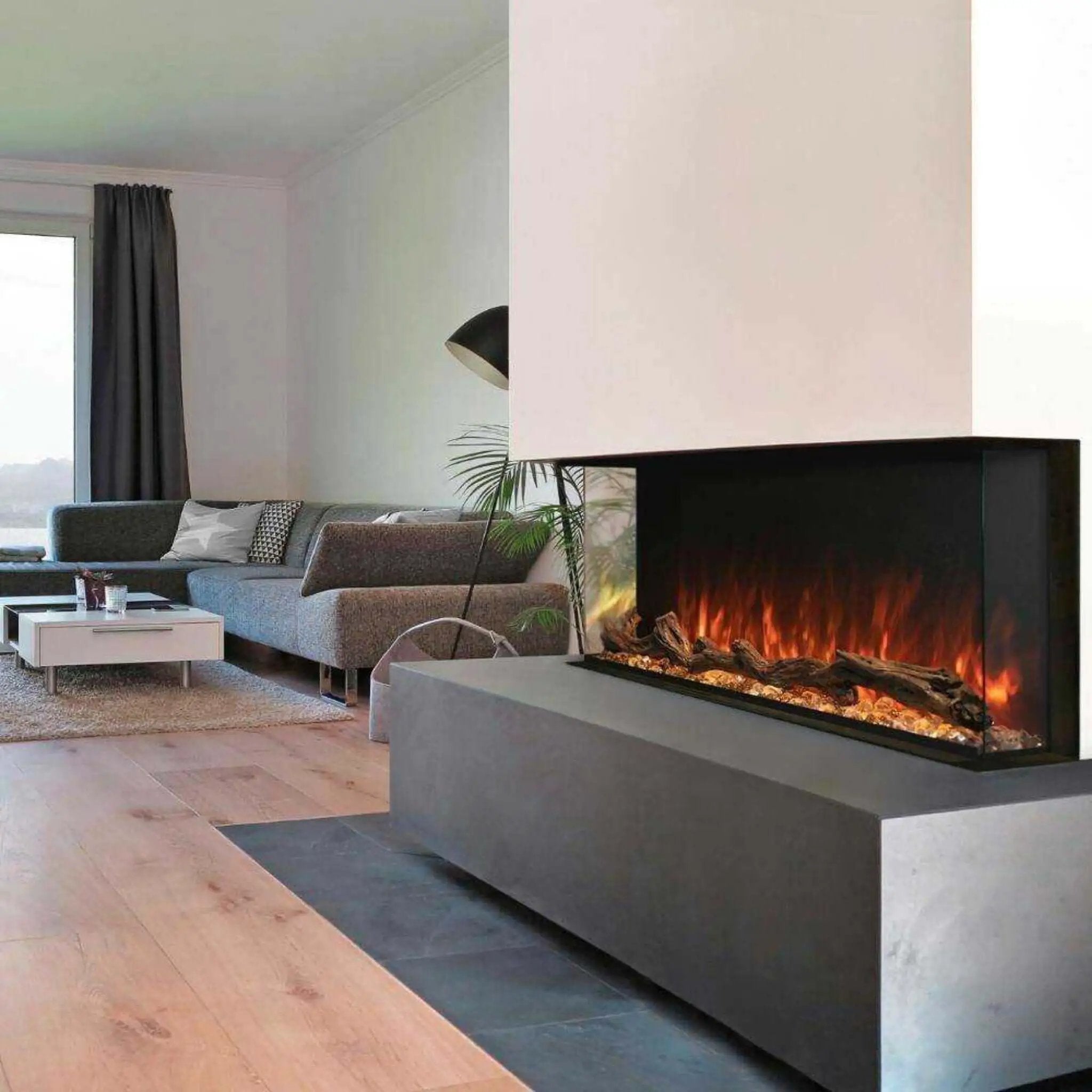 Modern Flames Landscape Pro Multi 44-Inch Linear Multi-Sided Built-In Electric Fireplace [LPM-4416V2] (SAK96355) by SAKSBY WHOLESALE