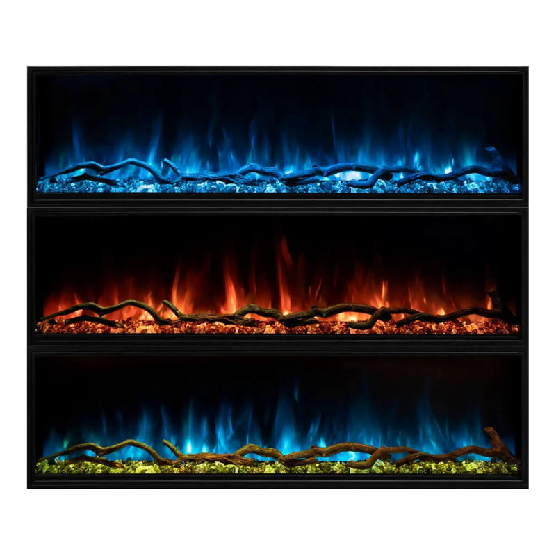 Modern Flames Landscape Pro Slim 56-Inch Built-In Electric Fireplace With Wifi Control [LPS-5614] (SAK62153) by SAKSBY WHOLESALE