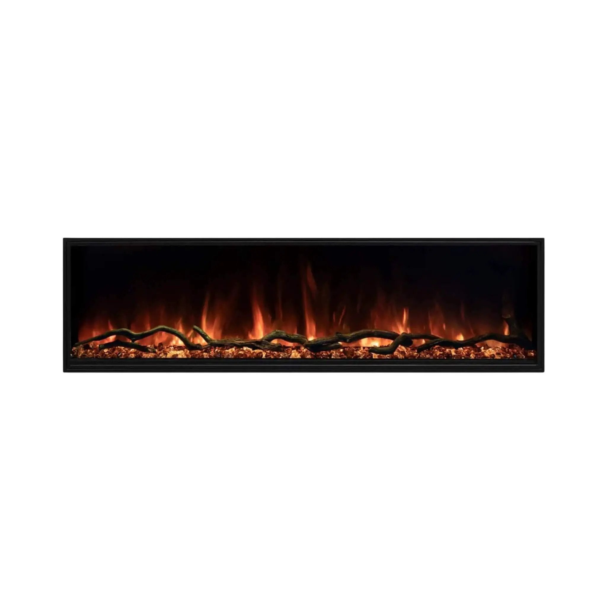 Modern Flames Landscape Pro Slim 80-Inch Built-In Wall Mount Electric Fireplace [LPS-8014V2] (SAK28642) by SAKSBY WHOLESALE