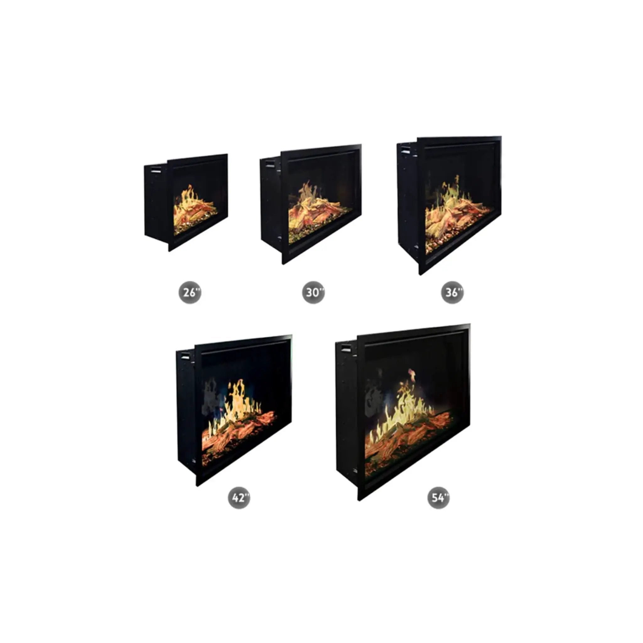 Modern Flames Orion Traditional 26-Inch Heliovision Electric Fireplace [OR26-TRAD] (SAK51873) by SAKSBY WHOLESALE