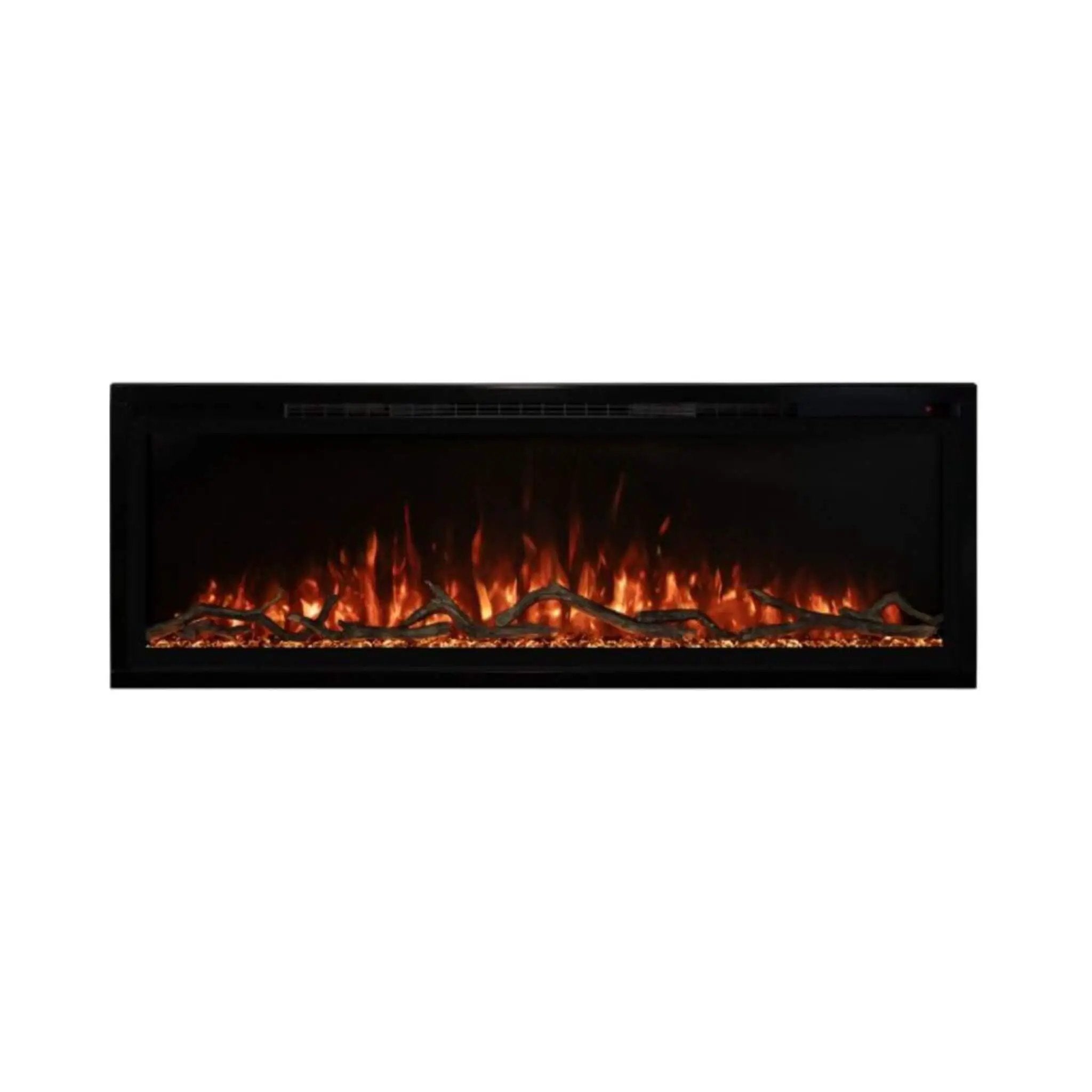 Modern Flames Spectrum Slimline 50-Inch Wall Mount Linear Electric Fireplace [SPS-50B] (SAK69230) by SAKSBY WHOLESALE