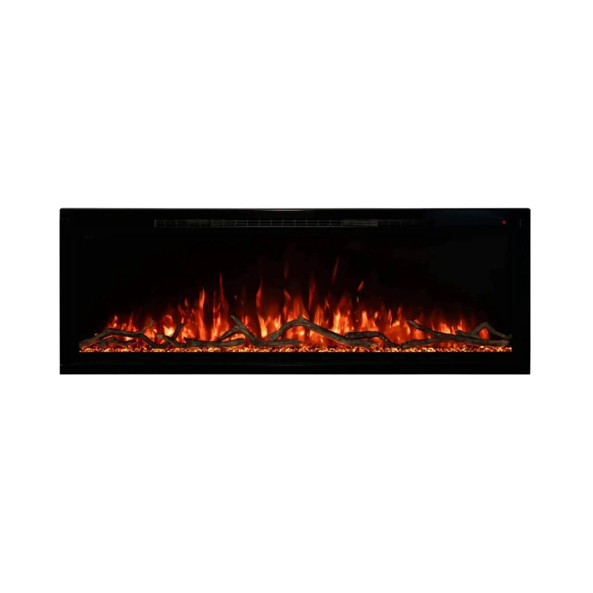 Modern Flames Spectrum Slimline 50-Inch Wall Mount Linear Electric Fireplace [SPS-50B] (SAK69230) by SAKSBY WHOLESALE