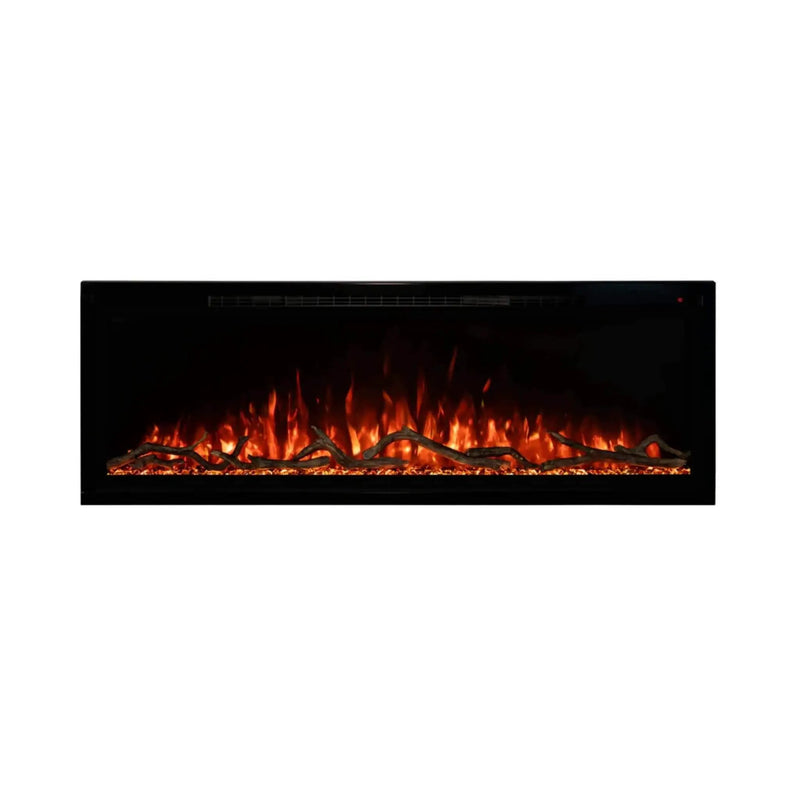 Modern Flames Spectrum Slimline 50-Inch Wall Mount Linear Electric Fireplace [SPS-50B] (SAK69230) by SAKSBY WHOLESALE