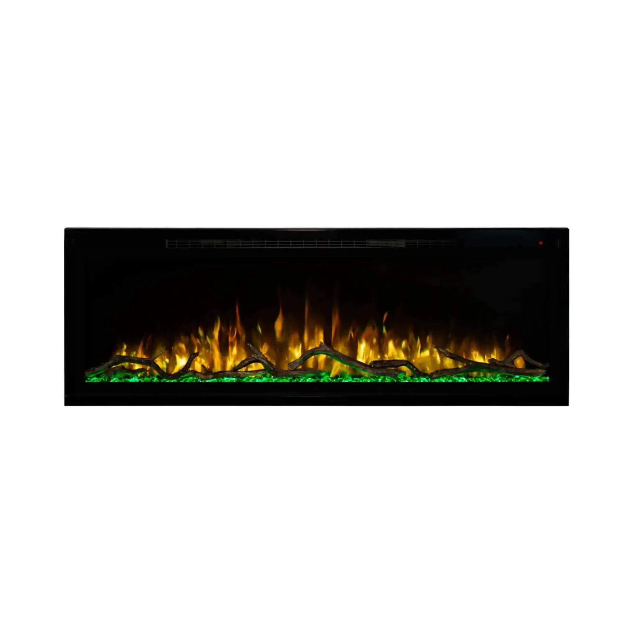 Modern Flames Spectrum Slimline 50-Inch Wall Mount Linear Electric Fireplace [SPS-50B] (SAK69230) by SAKSBY WHOLESALE