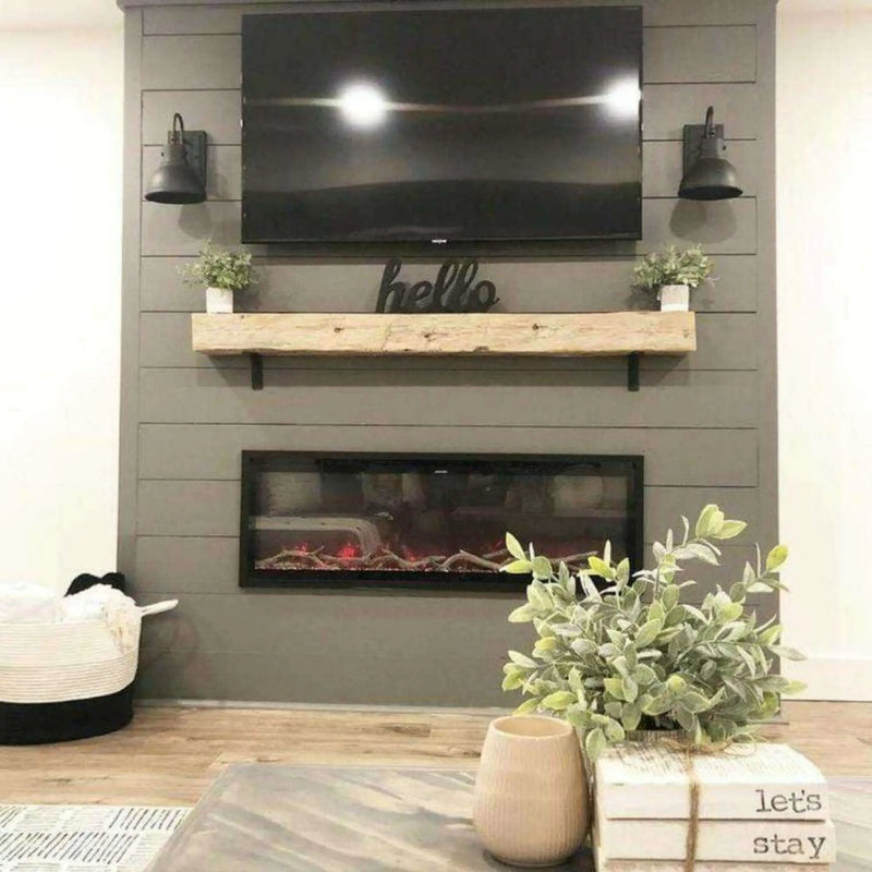 Modern Flames Spectrum Slimline 60-Inch Built-In Linear Electric Fireplace [SPS-60B] (SAK81537) by SAKSBY WHOLESALE