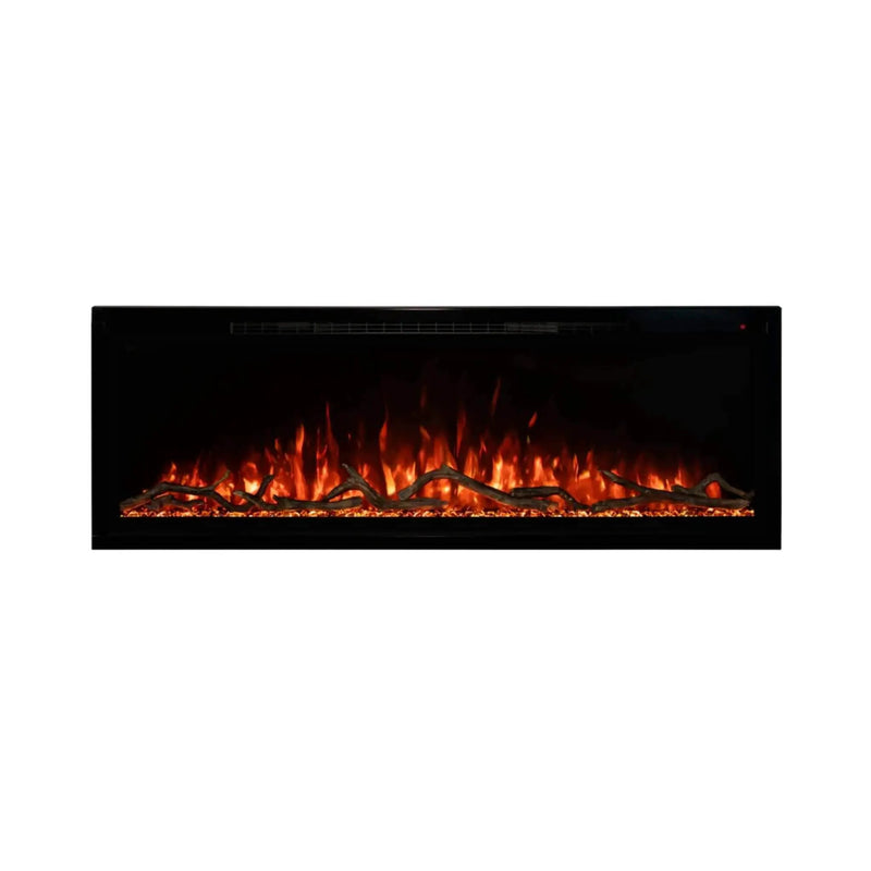 Modern Flames Spectrum Slimline 60-Inch Built-In Linear Electric Fireplace [SPS-60B] (SAK81537) by SAKSBY WHOLESALE