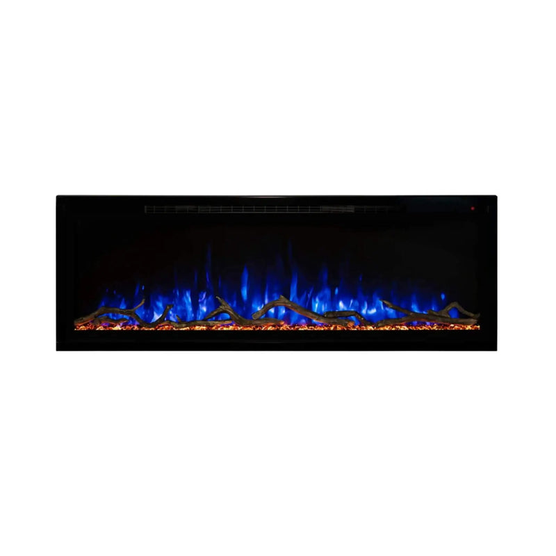 Modern Flames Spectrum Slimline 74-Inch Built-In Linear Electric Fireplace [SPS-74B] (SAK73458) by SAKSBY WHOLESALE
