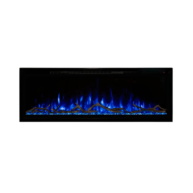 Modern Flames Spectrum Slimline 74-Inch Built-In Linear Electric Fireplace [SPS-74B] (SAK73458) by SAKSBY WHOLESALE
