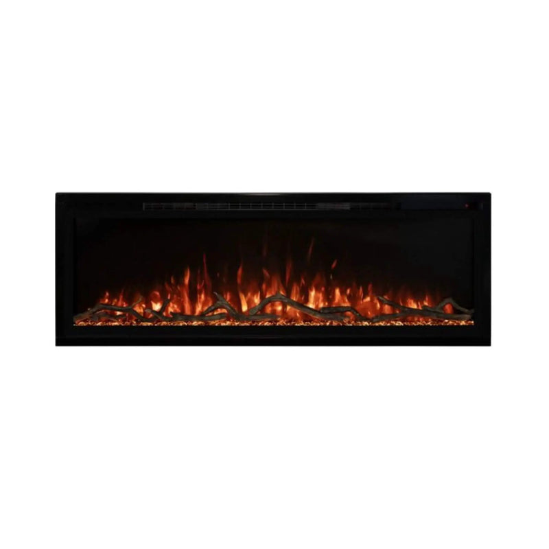 Modern Flames Spectrum Slimline 74-Inch Built-In Linear Electric Fireplace [SPS-74B] (SAK73458) by SAKSBY WHOLESALE