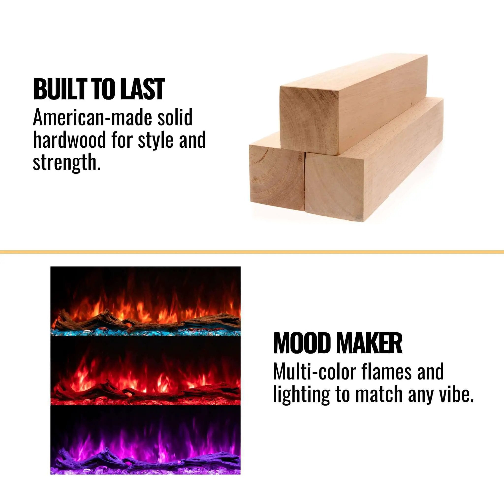 Modern Flames Landscape Pro Multi 68-Inch Linear Multi-Sided Electric Fireplace [LPM-6816] (SAK15284) by SAKSBY WHOLESALE