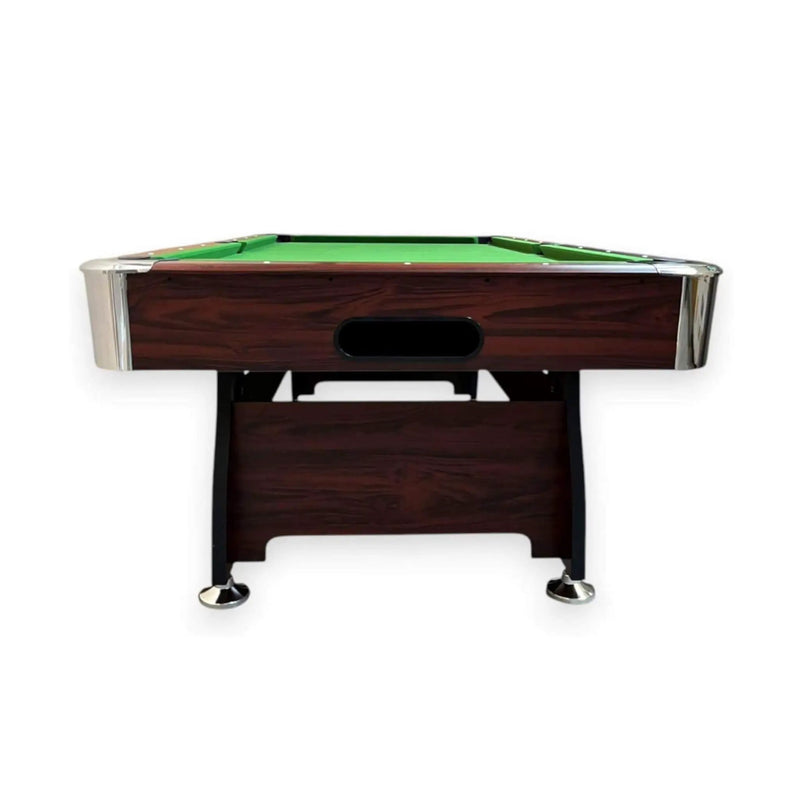 8FT Modern Green Felt Billiard Pool Table With Automatic Ball Return And Accessories Kit (SAK24870) by SAKSBY WHOLESALE