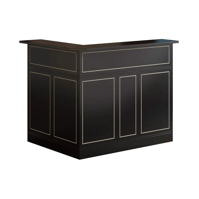 Velmor Modern L-Shaped Reception Desk With Storage Shelves (SAK81036) by SAKSBY WHOLESALE