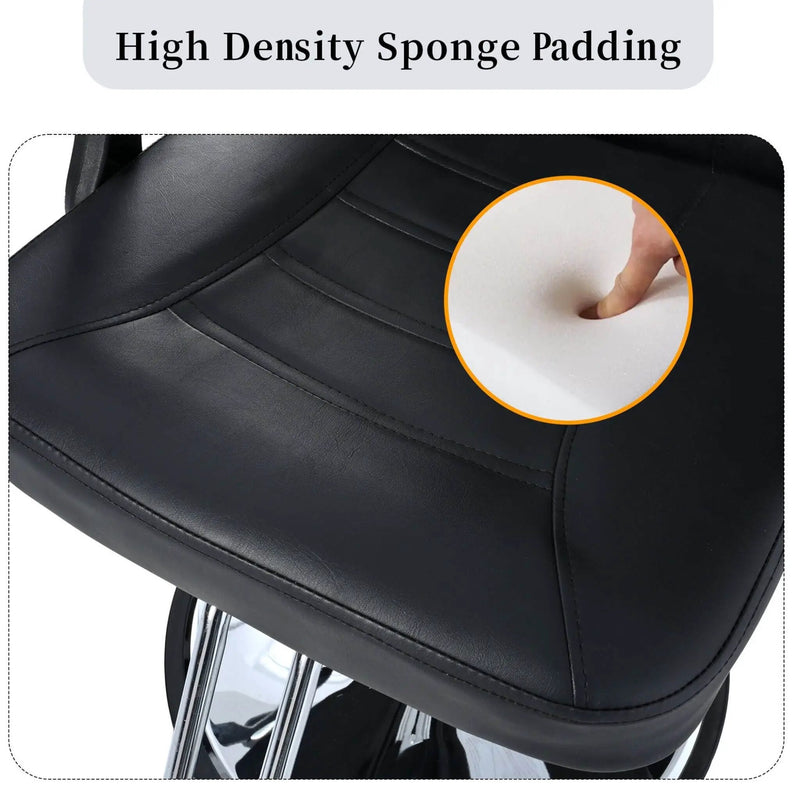 Modern Reclining Barber Chair With Adjustable Headrest And Hydraulic Pump (SAK62751) by SAKSBY WHOLESALE