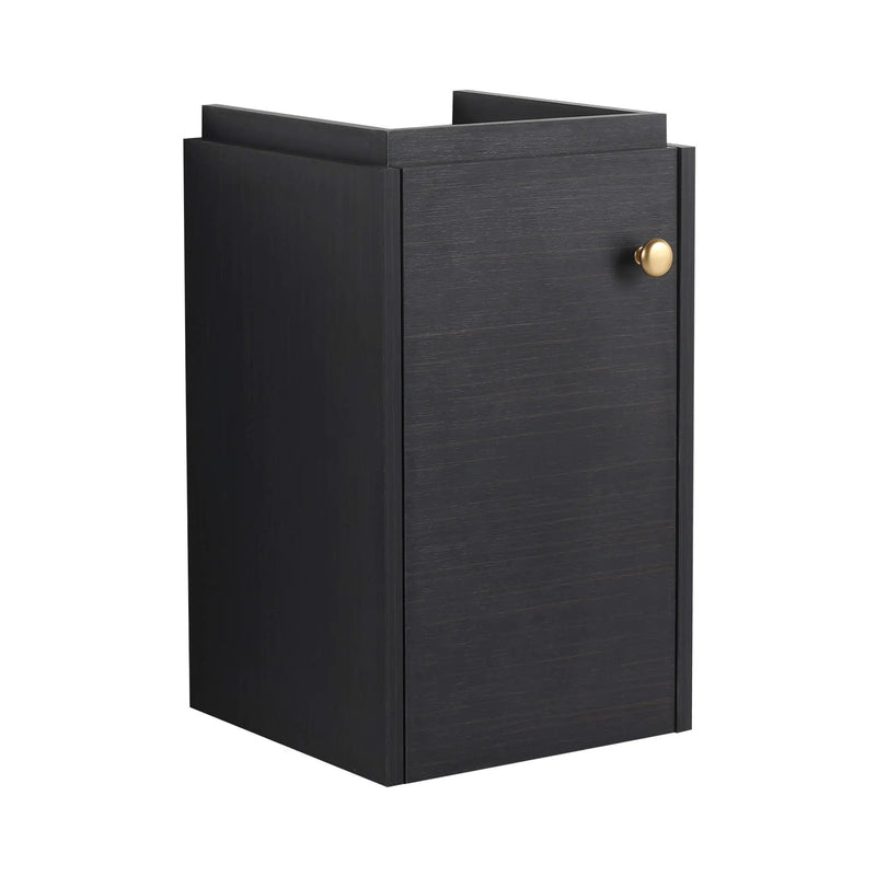 Nuvia Modern Wall-Mounted Bathroom Vanity With Ceramic Sink And Soft Close Door (SAK05214) by SAKSBY WHOLESALE