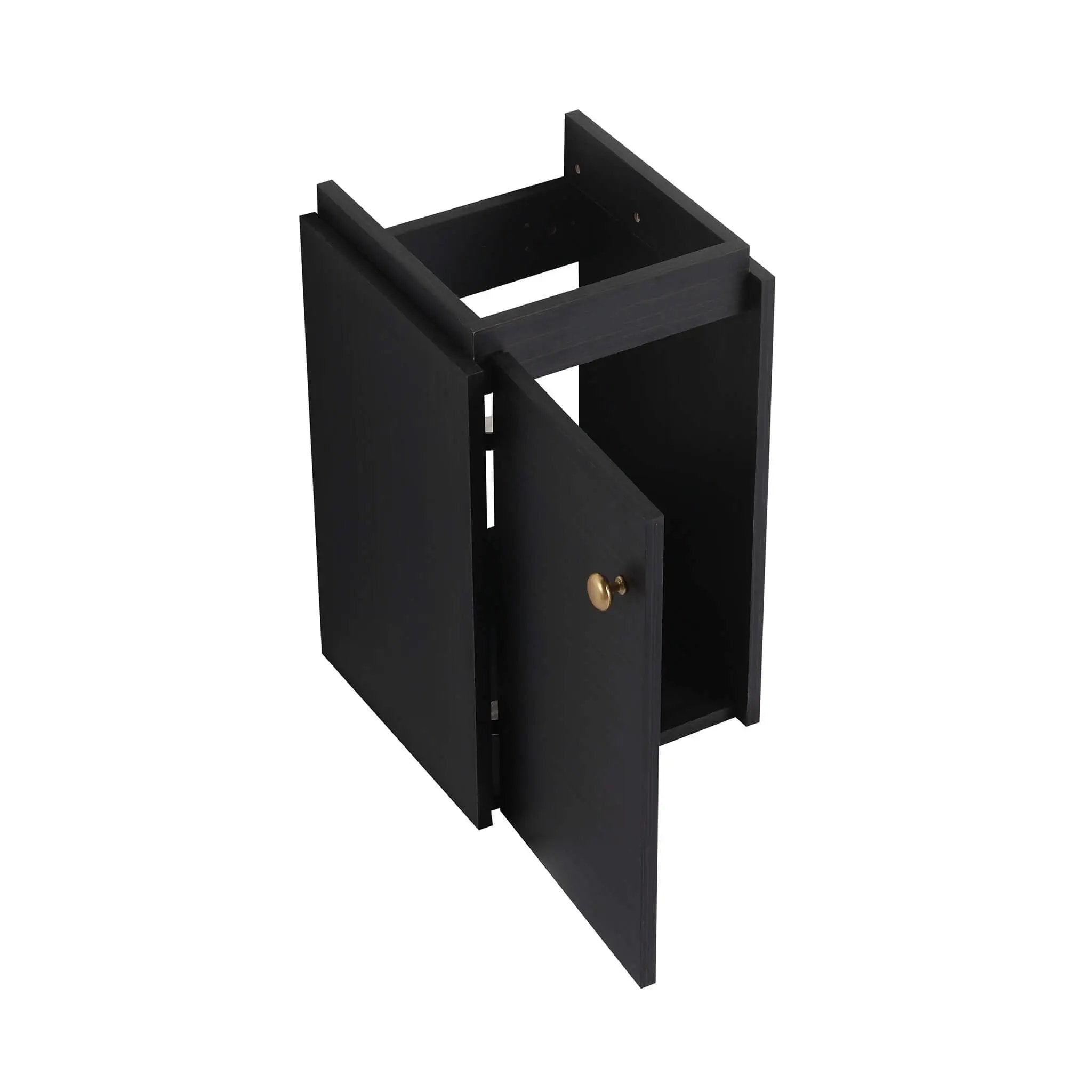 Nuvia Modern Wall-Mounted Bathroom Vanity With Ceramic Sink And Soft Close Door (SAK05214) by SAKSBY WHOLESALE