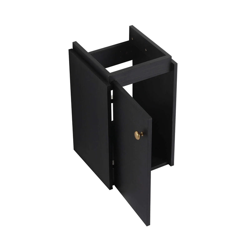 Nuvia Modern Wall-Mounted Bathroom Vanity With Ceramic Sink And Soft Close Door (SAK05214) by SAKSBY WHOLESALE