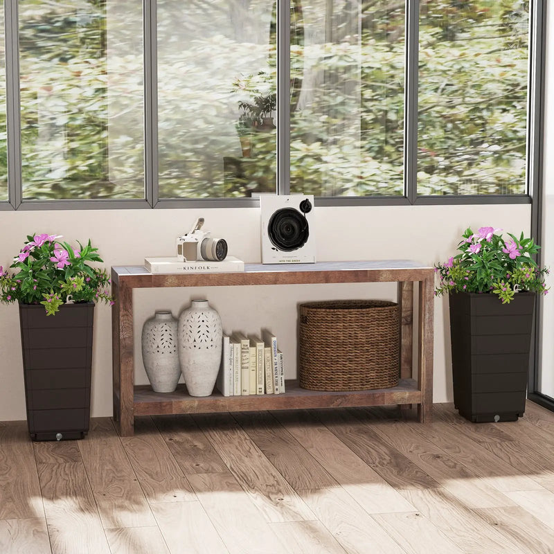 Modern Flower Planter for Front Porch and Lobby by DirectDeals