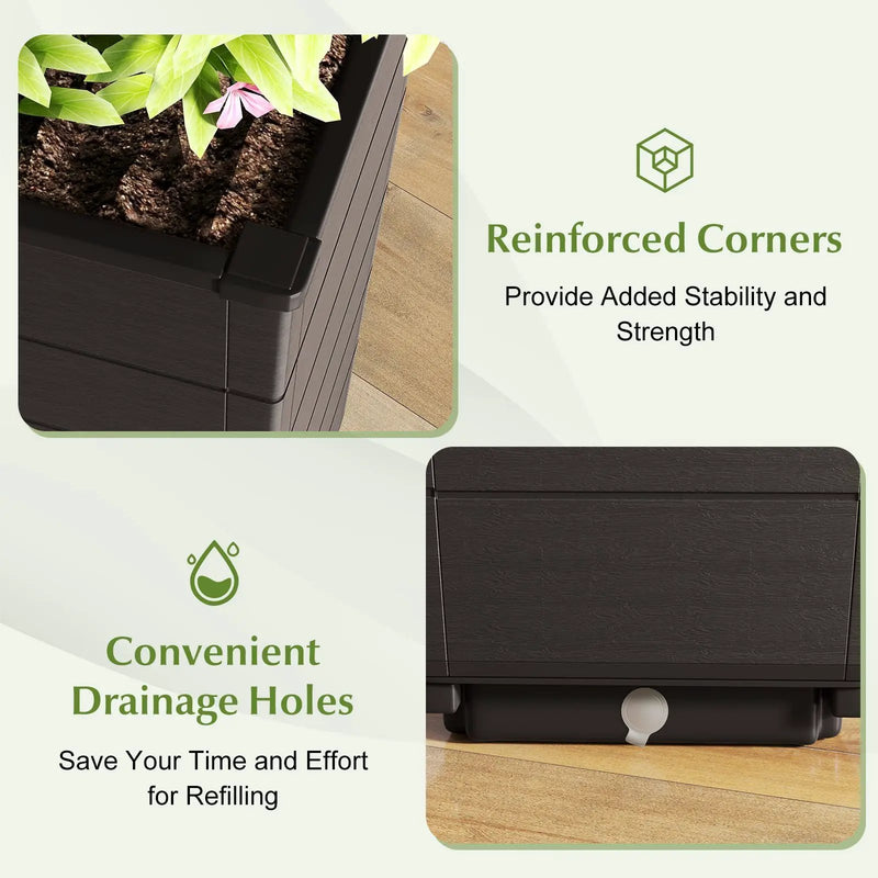 Modern Flower Planter for Front Porch and Lobby by DirectDeals