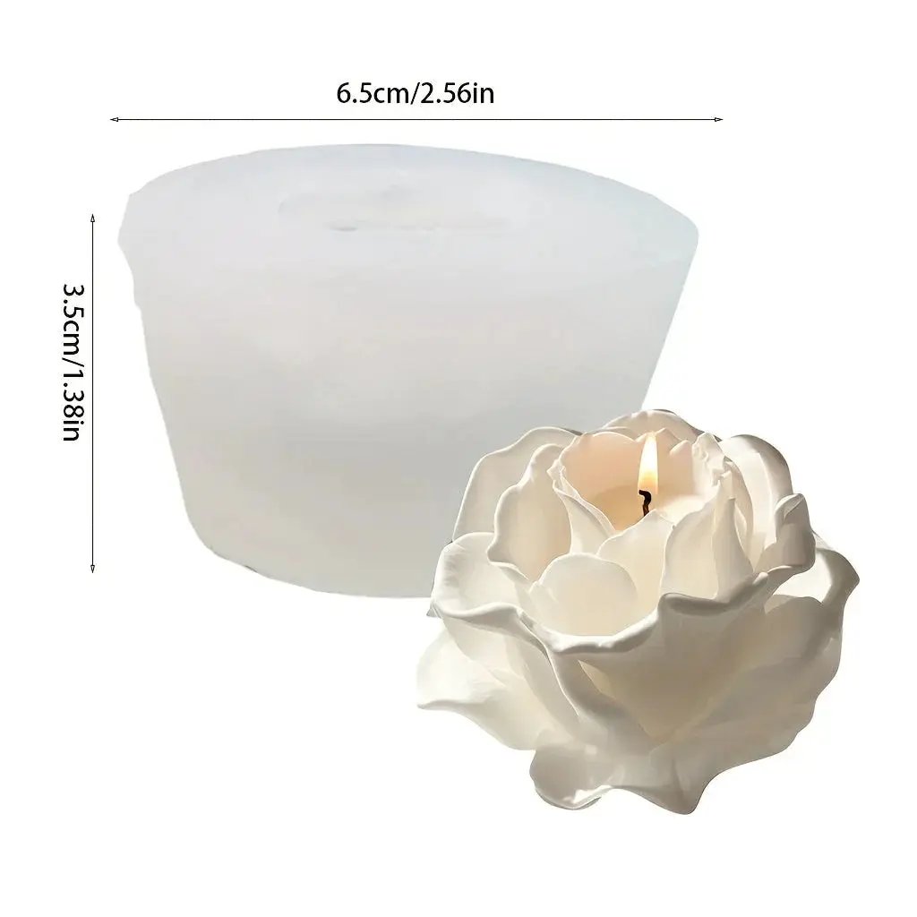 Mold - Flexible 3D Floral Small by House Of Avana
