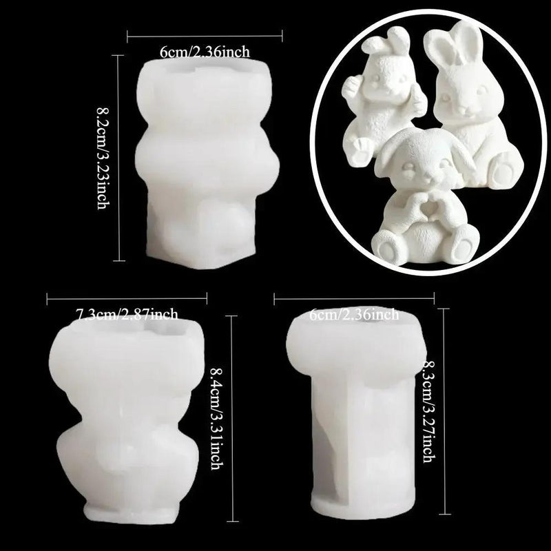 Mold Set - Reusable Silicone 3pcs by House Of Avana