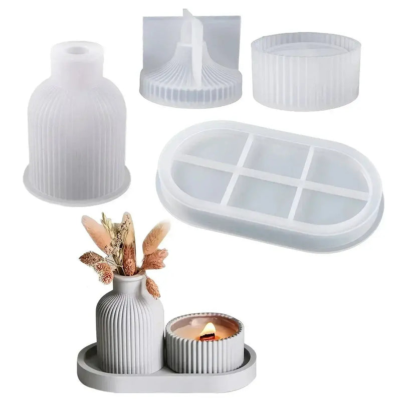 Molds - Silicone Oval Set by House Of Avana