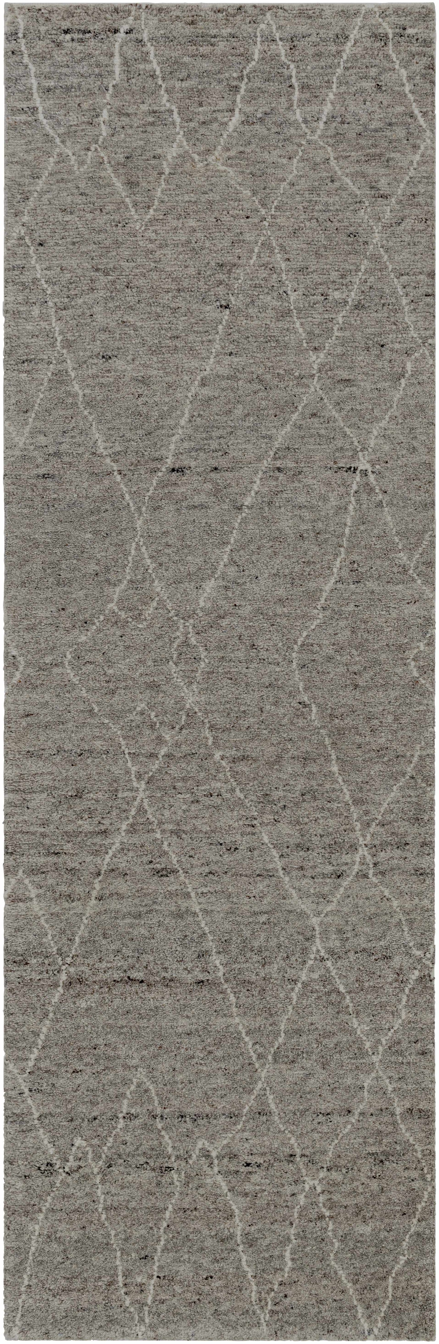Molugan Gray Premium Wool Rug - Clearance by Boutique Rugs