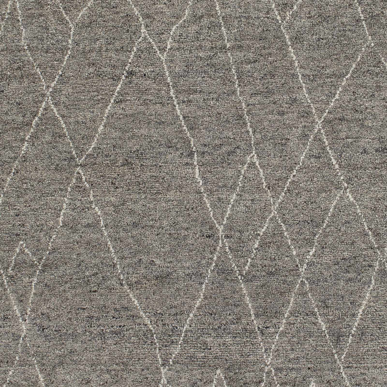 Molugan Gray Premium Wool Rug - Clearance by Boutique Rugs