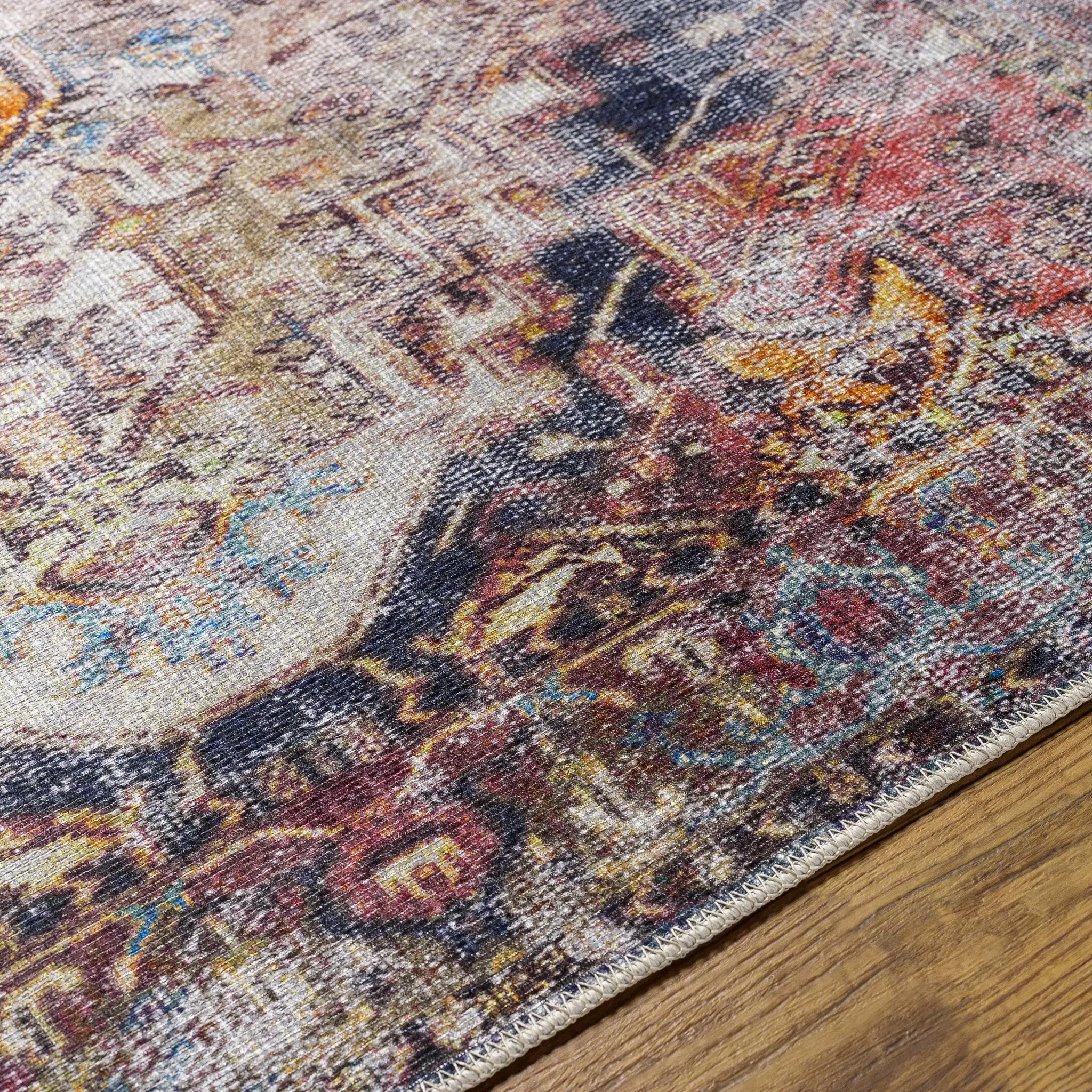 Monching Washable Area Rug - Clearance by Boutique Rugs