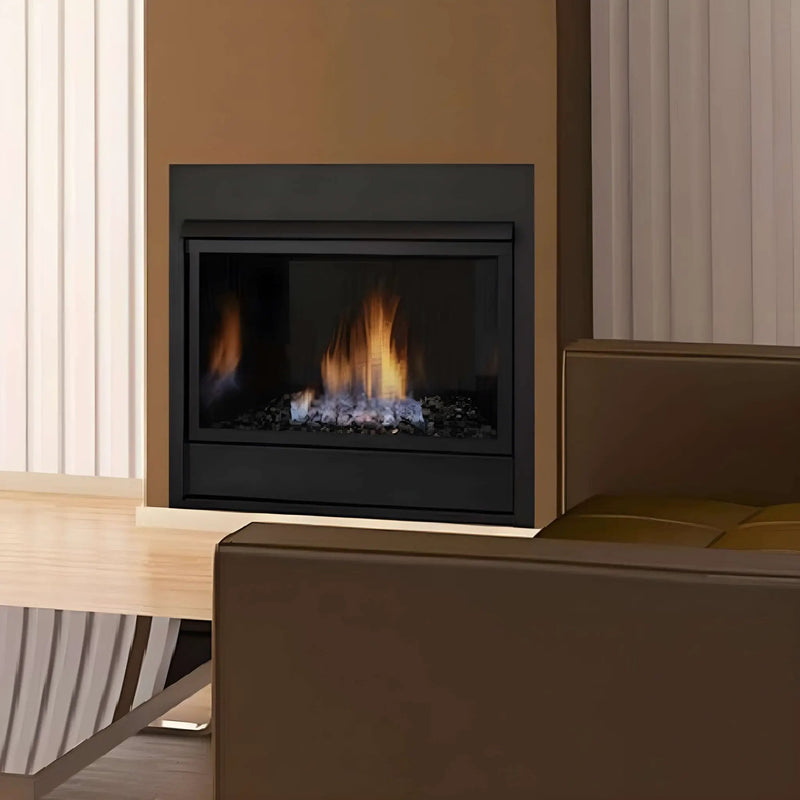Monessen 24-Inch Contemporary Style Vent-Free Millivolt Natural Gas Fireplace [VFC24CNV] (SAK31415) by SAKSBY WHOLESALE