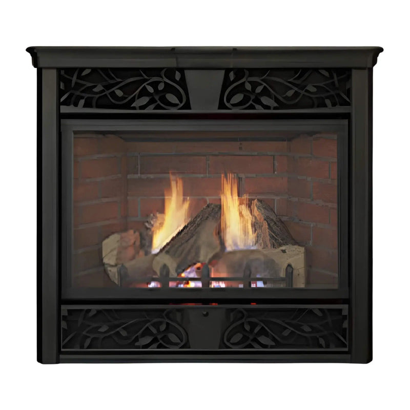 Monessen 24-Inch Traditional Style Vent-Free Natural Gas Fireplace With IPI control System [VFC24LNI] (SAK59142) by SAKSBY WHOLESALE