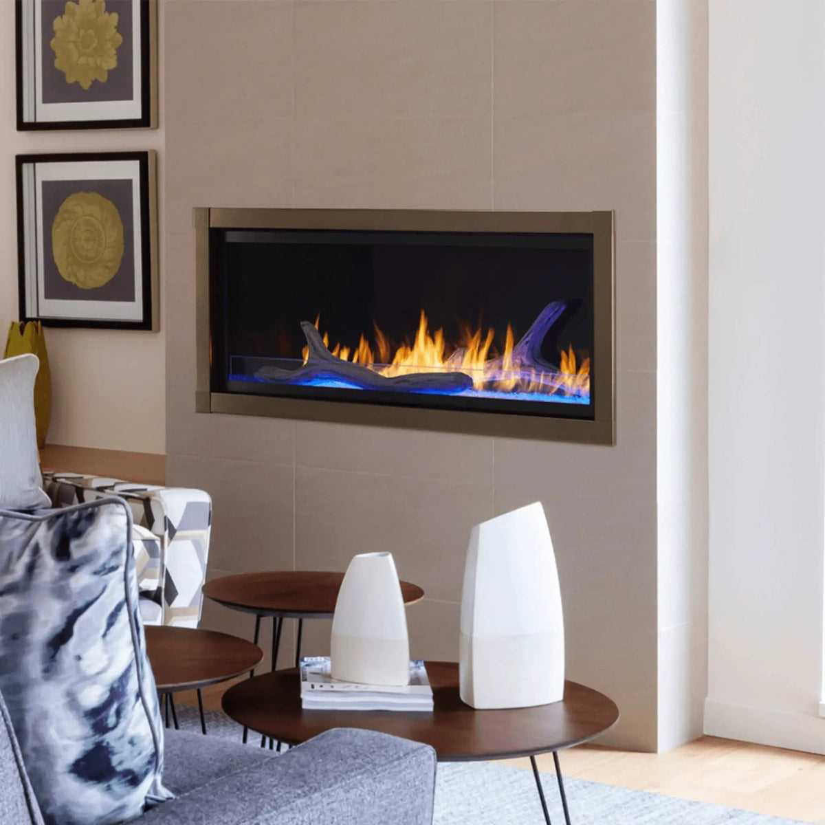 Monessen Artisan 48-Inch Vent-Free Linear Fireplace With IPI Plus Electronic Ignition [AVFL48N/PIP] (SAK93016) by SAKSBY WHOLESALE