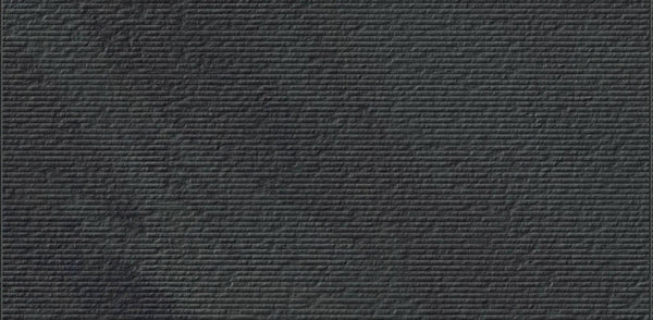 Veneer World Atelier Essence Combed Montauk Black Slate Look Porcelain Tiles 12x24
