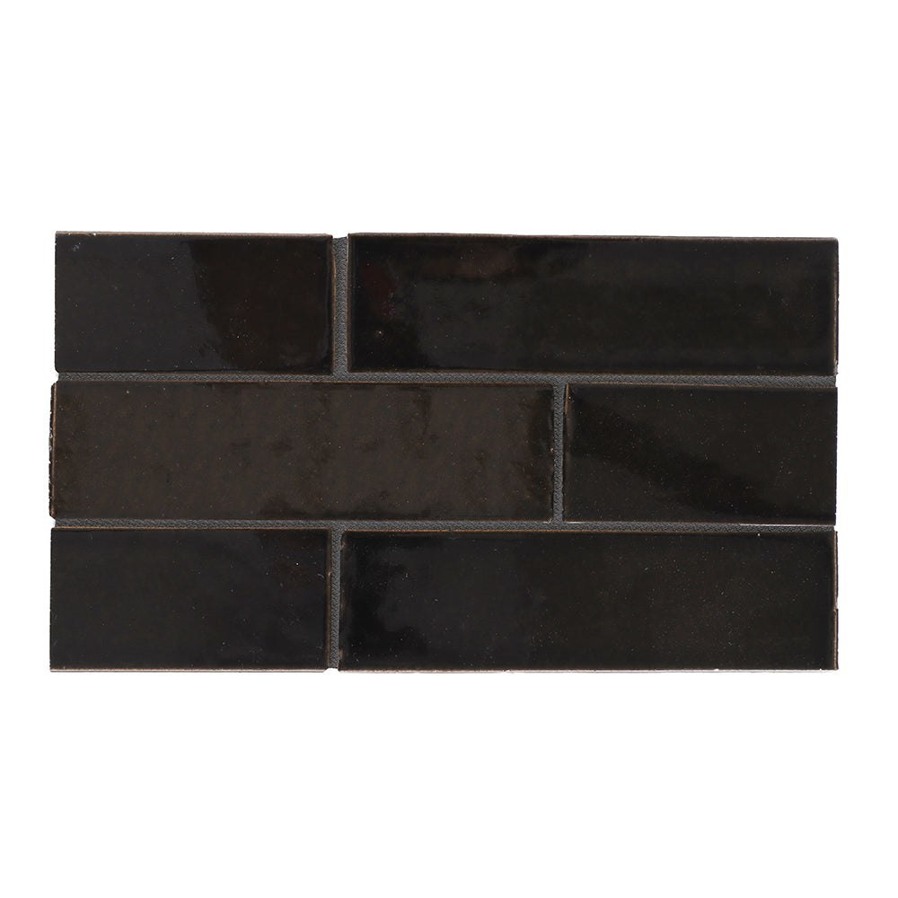 Monte Vista Glossy Glazed Terracotta Tiles 2 1/8x7 1/2 Glazed Terracotta Glossy 4x8 Tiles