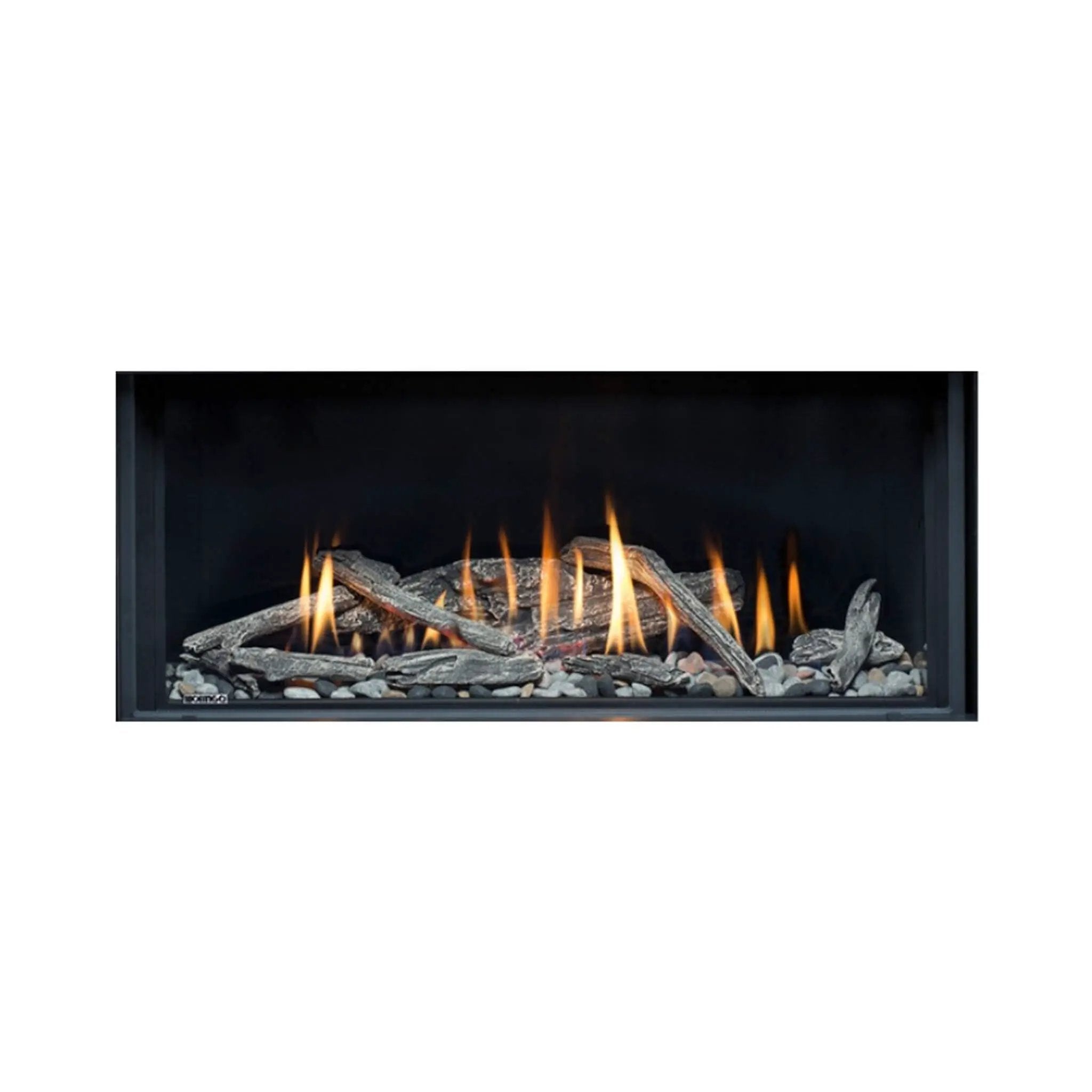 Montigo Distinction 63-Inch Single Sided Linear Direct Vent Natural Gas Fireplace [D6315NI-2] (SAK34218) by SAKSBY WHOLESALE