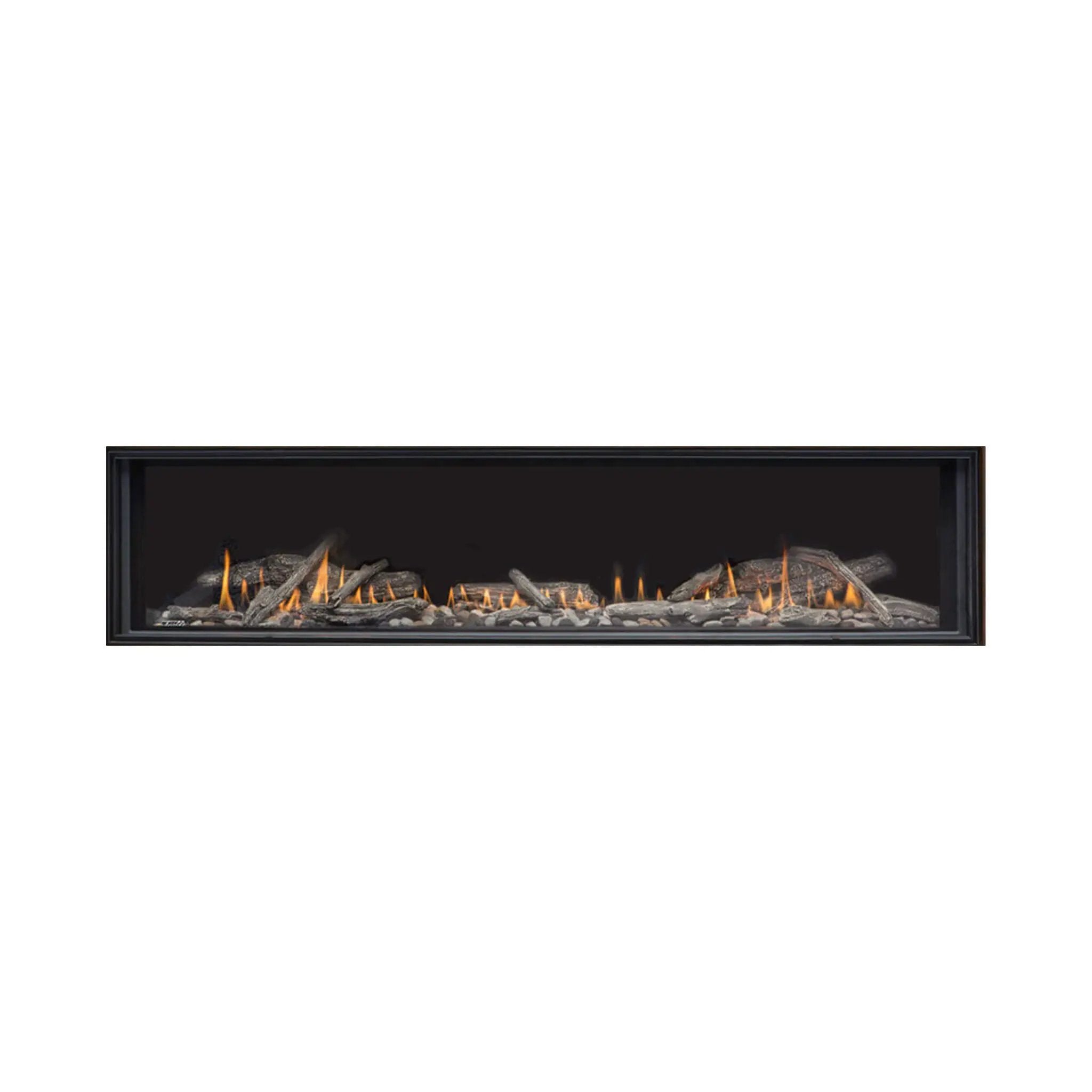 Montigo Distinction 72-Inch Single Sided Linear Direct Vent Natural Gas Fireplace [D7215NI-2] (SAK70824) by SAKSBY WHOLESALE
