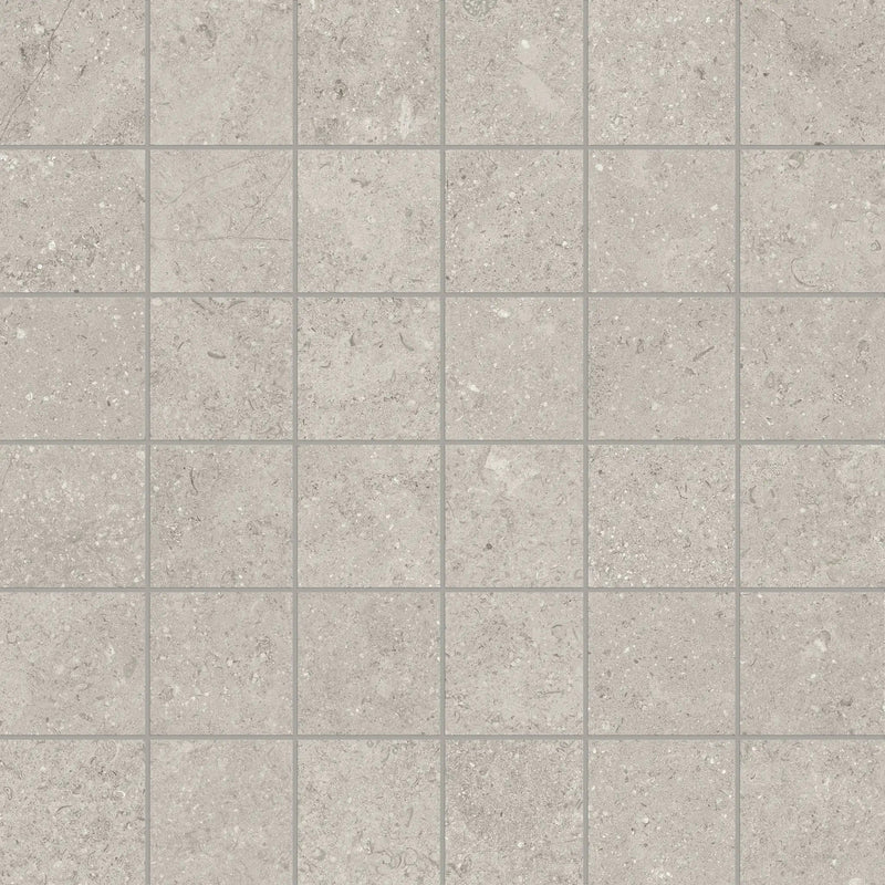 Mood Ash Mosaic A Limestone Look Porcelain Mosaics 12x12 by landmarkceramics
