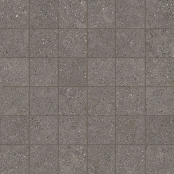Mood Dark Bullnose Limestone Look Porcelain Moldings 3x24