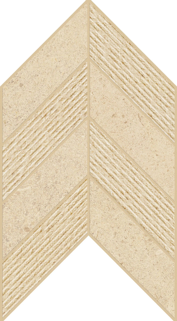 Mood Dune Bullnose Limestone Look Porcelain Moldings 3x24