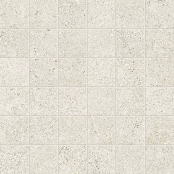 Mood Frost Bullnose Limestone Look Porcelain Moldings 3x24