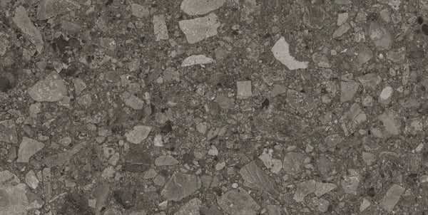 Mood Smoke Bullnose Limestone Look Porcelain Moldings 3x24