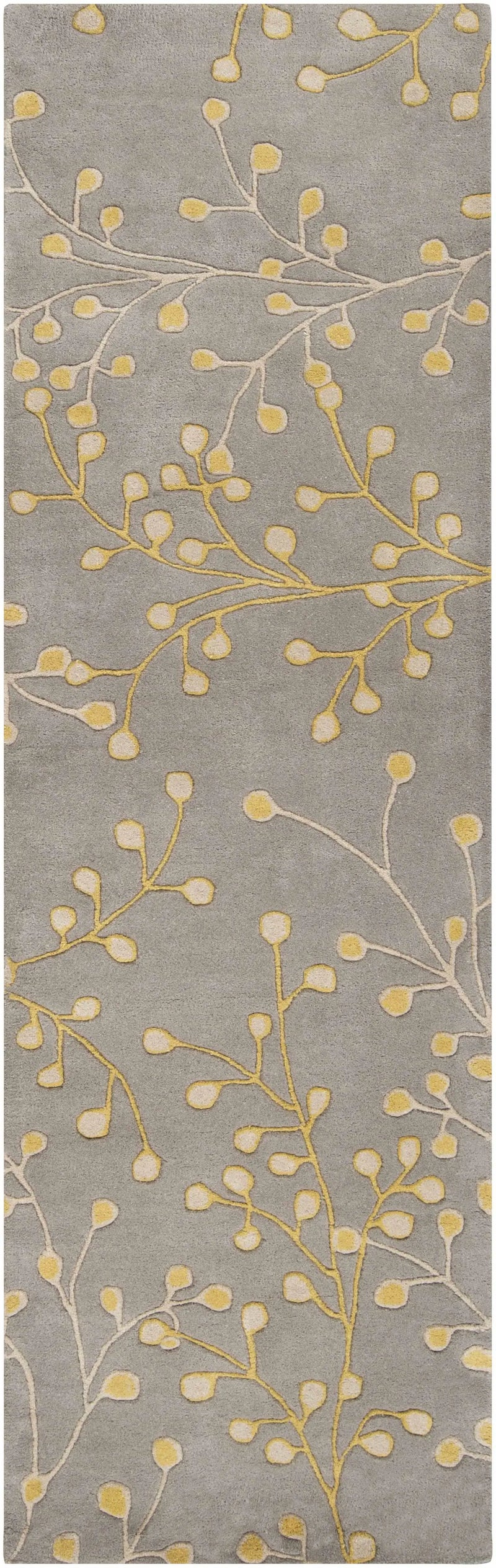 Elsu Mustard Wool Area Rug by Boutique Rugs