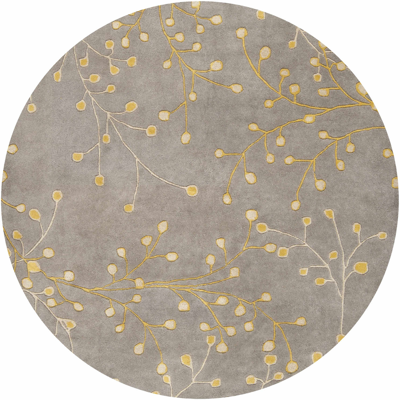 Elsu Mustard Wool Area Rug by Boutique Rugs