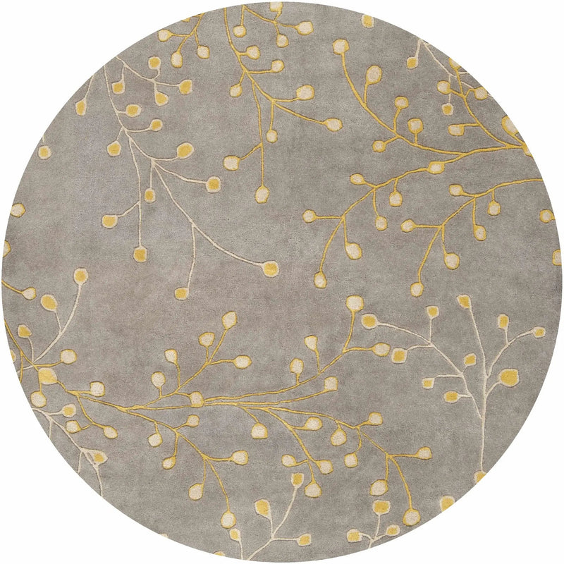 Elsu Mustard Wool Area Rug by Boutique Rugs