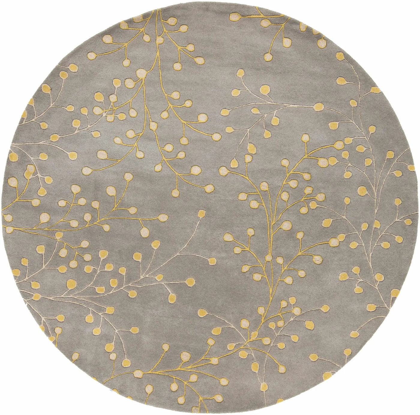 Elsu Mustard Wool Area Rug by Boutique Rugs