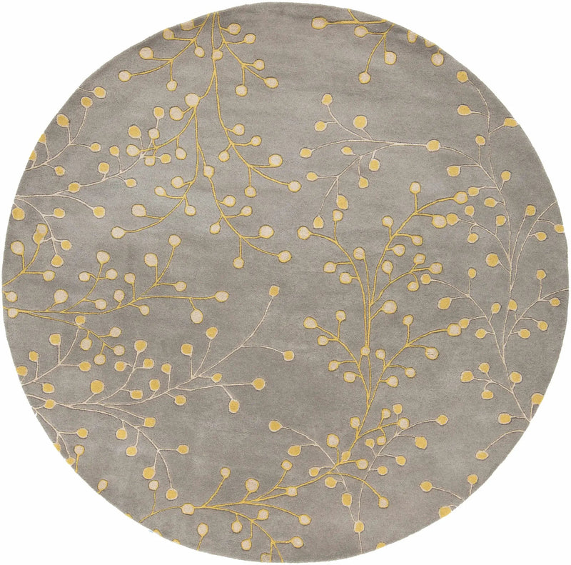 Elsu Mustard Wool Area Rug by Boutique Rugs